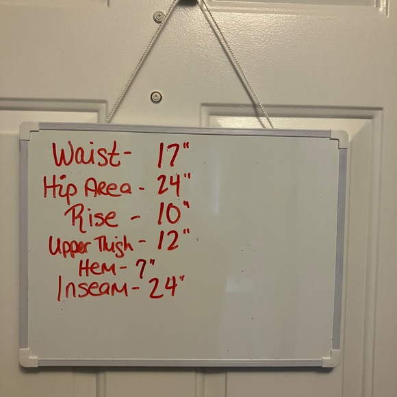 Lands' End‎ Women's Brown 100% Linen Cropped Pants Drawstring Waist Size 10P - Picture 5 of 5